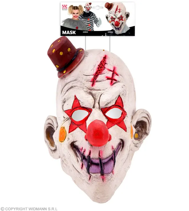 Αποκριάτικο Αξεσουάρ Μάσκα Killer Clown (Widmann) (W-05216) 3
