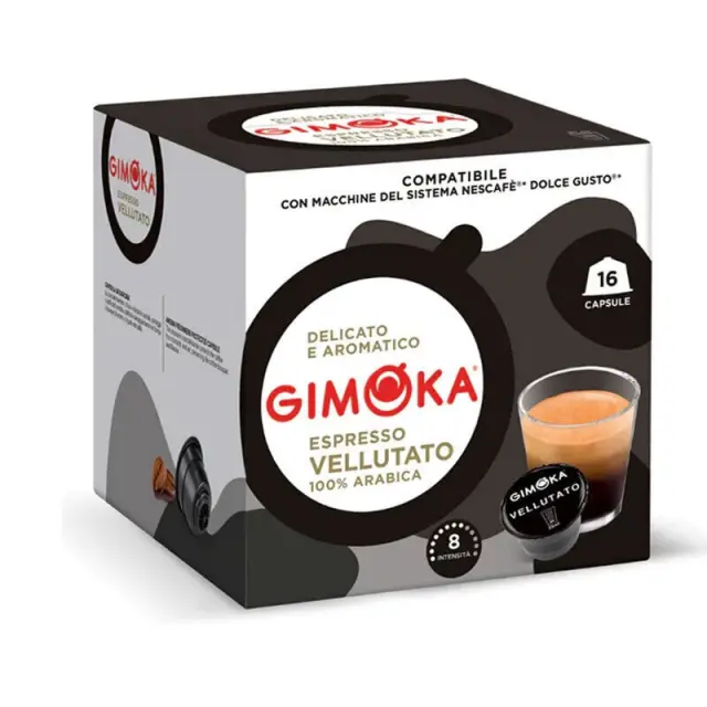 Gimoka Vellutato Κάψουλες Dolce Gusto 16τμχ