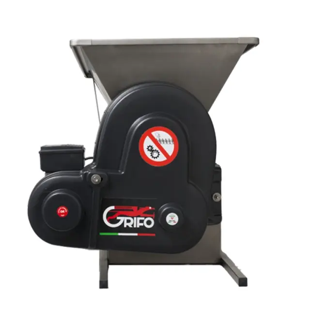 Grifo DMCI Σπαστήρας σταφυλιών ηλεκτροκίνητος 1HP Ανοξείδωτος - INOX με Διαχωριστήρα / 102882 3