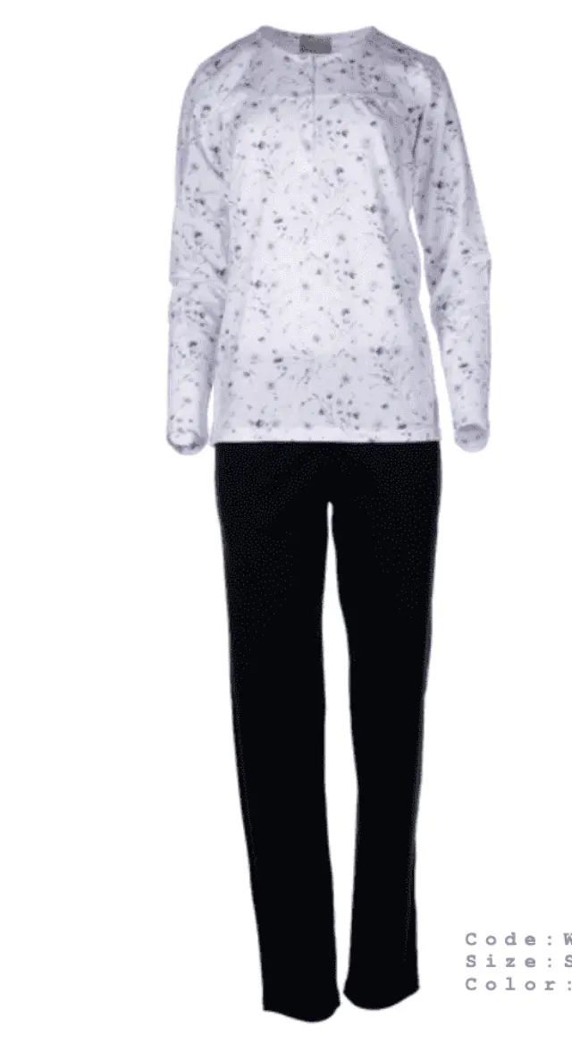 W1051 - Type - PIJAMA CLASSIS FLOWER 3