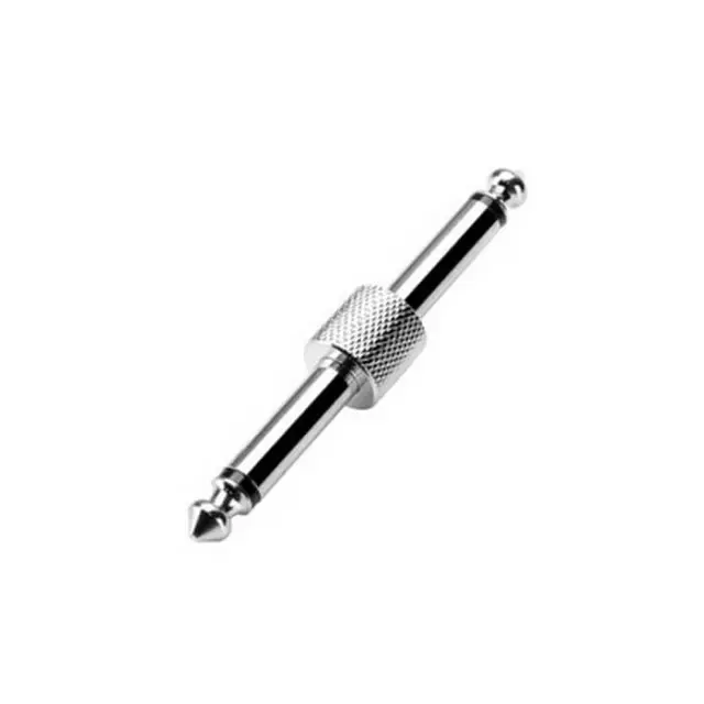Adam Hall 7883 Αντάπτορας Mono 1/4 Jack(m) - 1/4 Jack(m) Ασημί