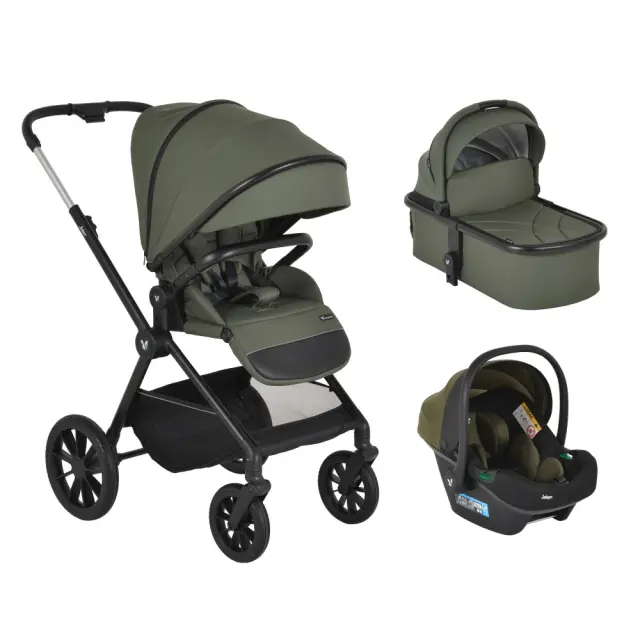 Cangaroo Πολυμορφικό καρότσι 3σε1 "Joker-Olive green"