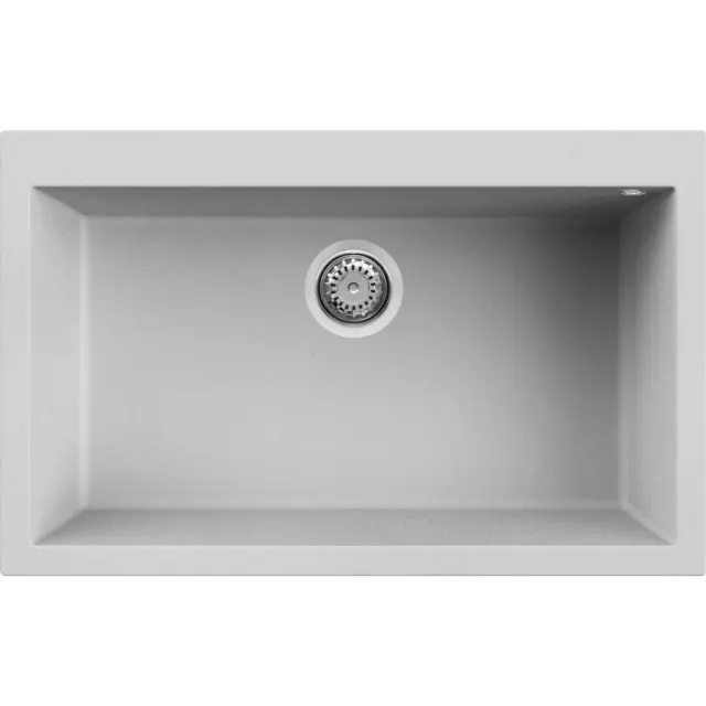 Νεροχύτης κουζίνας QUADRA 130 Aluminium 79 ELLECI 79x50cm