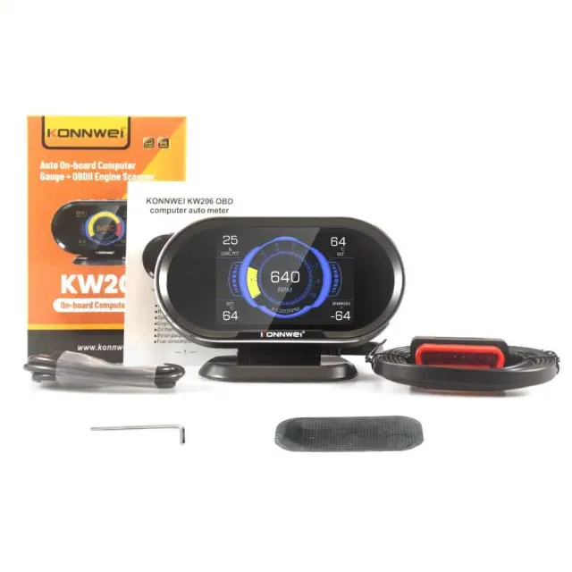 Διαγνωστικό αυτοκινήτου με οθόνη – OBD2 – Konnwei – KW206 – 016508 2
