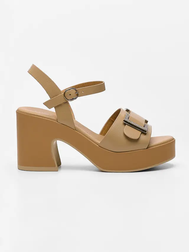 Comodissima Πέδιλα Γυναικείο δέρμα Μπεζ REP/57224 BEIGE 3