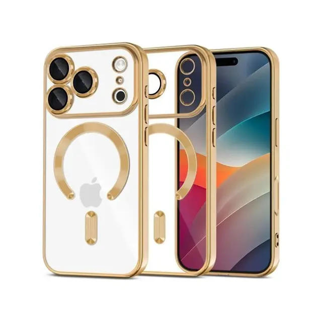 Tech-Protect Θήκη Κινητού iPhone 17 Pro Max Magflex Magsafe Shiny Gold