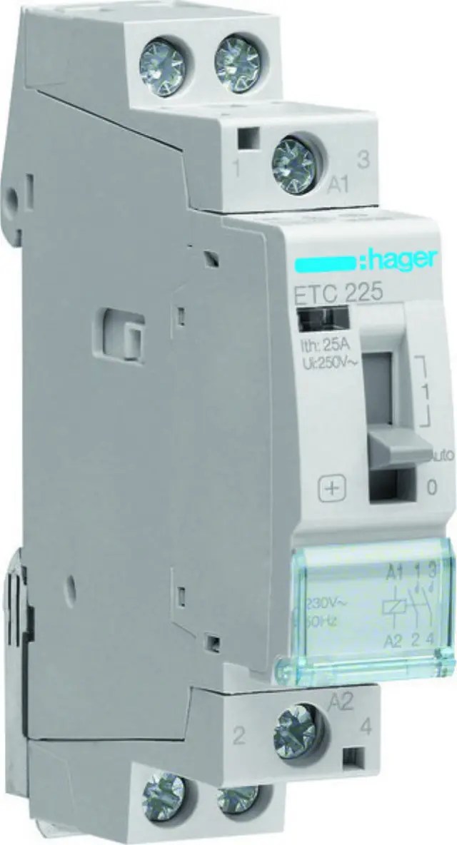 Night & Day Contactor 25A, 2NO, 230V