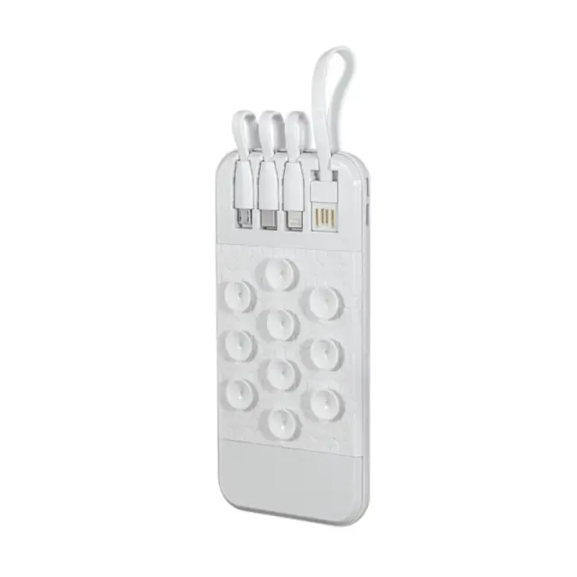 Powerbank 4in1 - Fast Charge - 10.000mah - X20 - 125200 - White