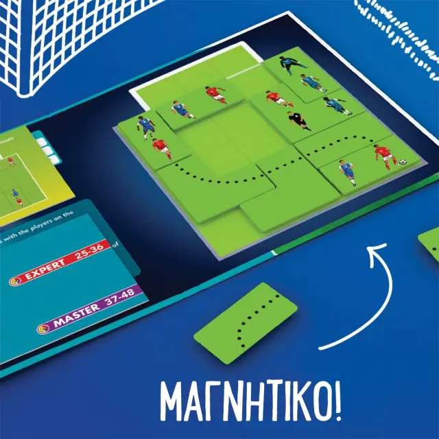 SmartGames Επιτραπέζιο Μαγνητικό Ποδόσφαιρο Gooal (48 challenges) (6+ ετών) 152446 3