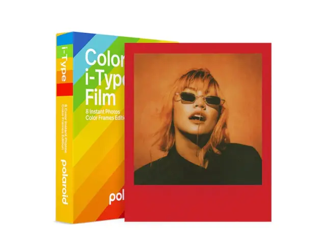 Φωτογραφικό Χαρτί Polaroid Color film για i-Type, με μέγεθος 10.7x8.8cm - Color Frames - 8 Φύλλα6214