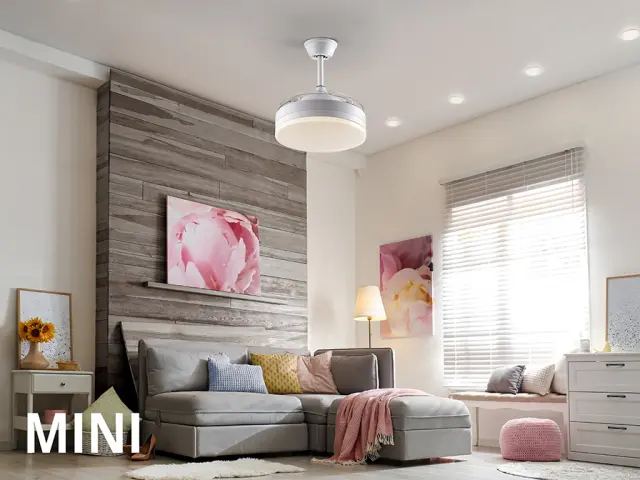 Vento mini 169228 ανεμιστήρας οροφής ολόλευκος Άσπρο 3