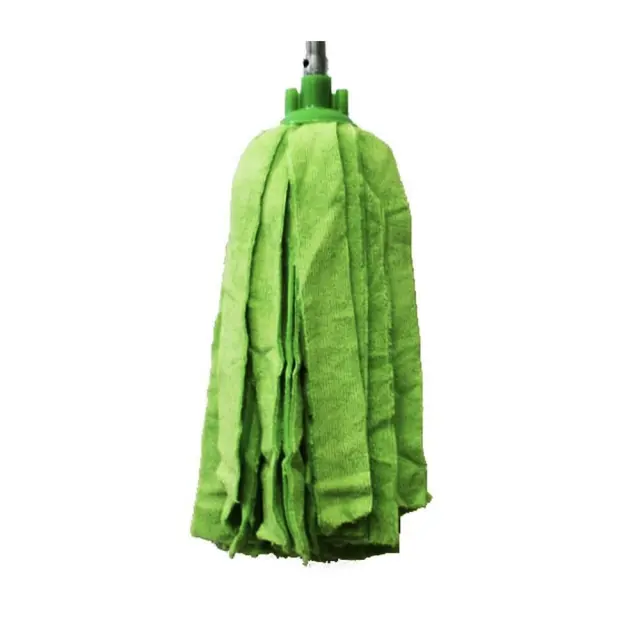 Delta Cleaning Microfiber Σφουγγαρίστρα ημιεπαγγελματική με λωρίδες Πράσινη / ΕΜ24Π