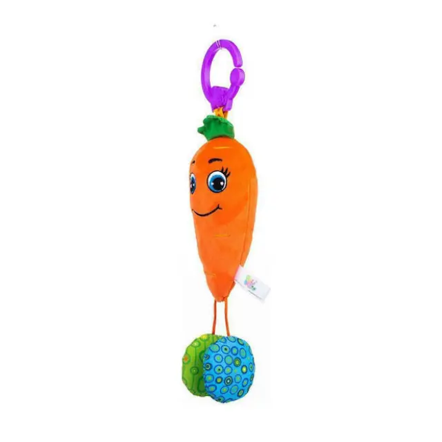 Balibazoo Κρεμαστό Παιχνίδι Carrot Bell 6925783802389 2