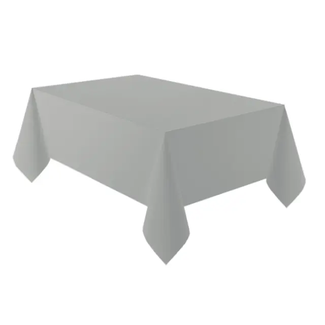 Τραπεζομάντηλο Πλαστικό Γκρι - Graphite / 137 x 274 εκ