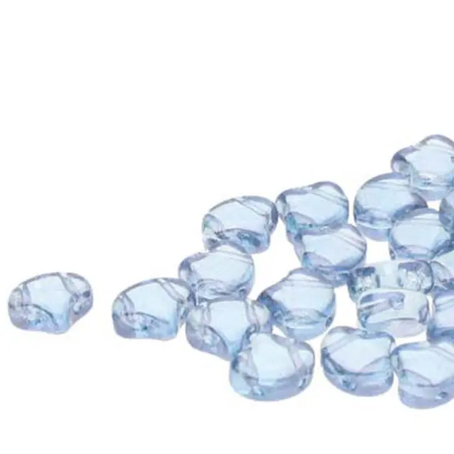 Χάντρα Matubo Ginko 7.5mm - Luster Transparent Blue ~10gr