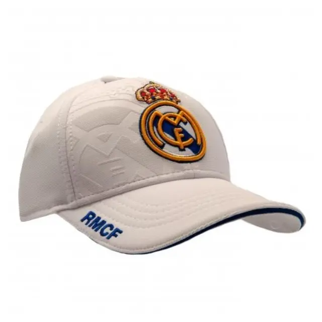 Καπέλο ενηλίκων Real Madrid adult WHITE cap first team RM3GO3