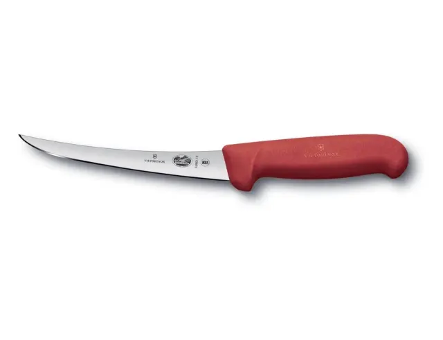 Μαχαίρι Ξεκοκαλίσματος Victorinox Fibrox με μήκος λεπίδας 12cm - Red5.6601.12 2