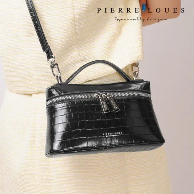 Γυναικεία Τσάντα Χιαστί Pierre Loues PL931-69-Α03 μαύρο - One Size 2