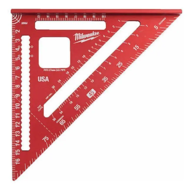 Milwaukee 4932472124 - Γωνιόμετρο Μαραγκών με Πατούρα 18cm