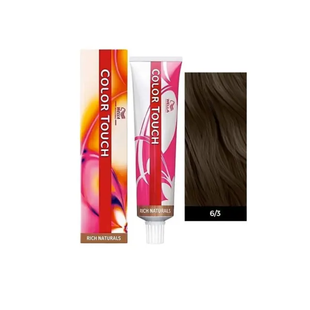 Wella Color Touch Rich Naturals 6/3 Ξανθό Σκούρο Χρυσό 60ml