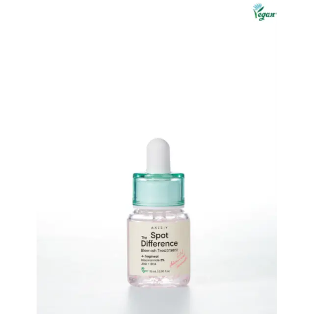 Axis-y Spot The Difference Blemish Treatment Serum, Oρός Προσώπου με Centella Asiatica & AHA για Λάμψη 15ml