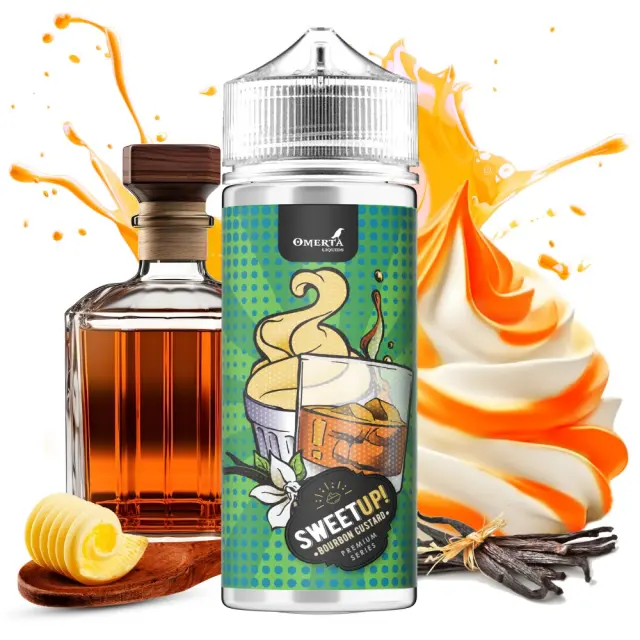 Bourbon Custard 30ml (120ml) - Sweet Up by Omerta