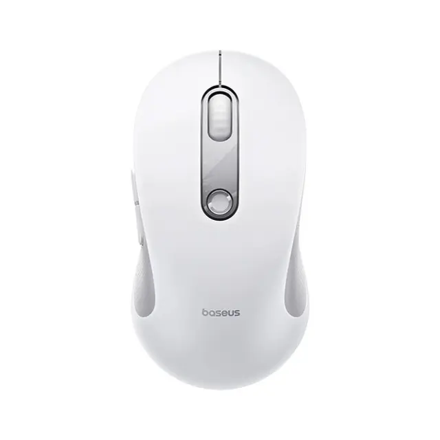 Baseus Mouse F02 Wireless Ergonomic BT White
