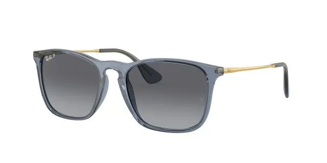 Γυαλιά Ηλίου Ray Ban CHRIS RB4187 6592T3 Ντεγκραντέ Εσωτερική επίστρωση Polarized (Ray Ban) (RB4187 6592T3)