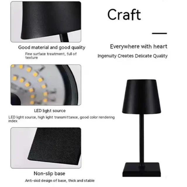 Επαναφορτιζόμενο Πορτατίφ LED SP-002 2