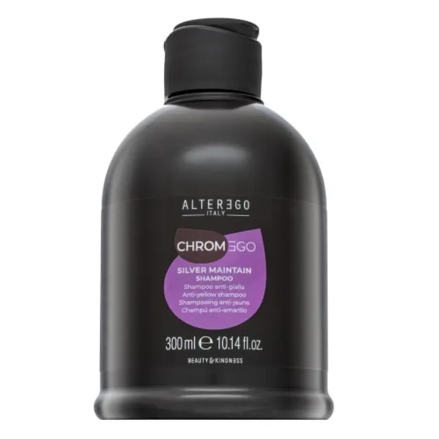 Alter Ego ChromeEgo Silver Maintain Anti-yellow Shampoo neutralising shampoo for platinum blonde and gray hair 300 ml