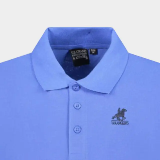 T-shirt U.S.Grand Polo AU02658_BL3AZZUR Μπλε - S 3