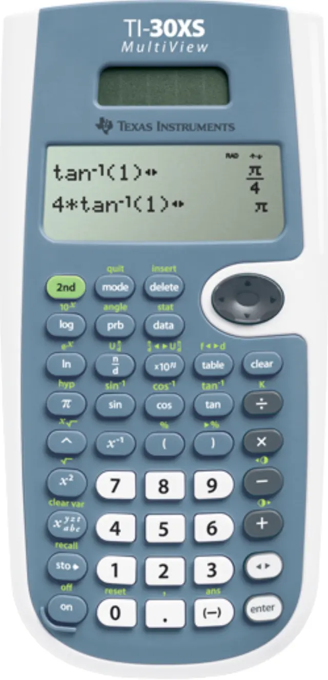Texas Instruments - TI-30XS MV Calculator UK Manual - Office and School Supplies