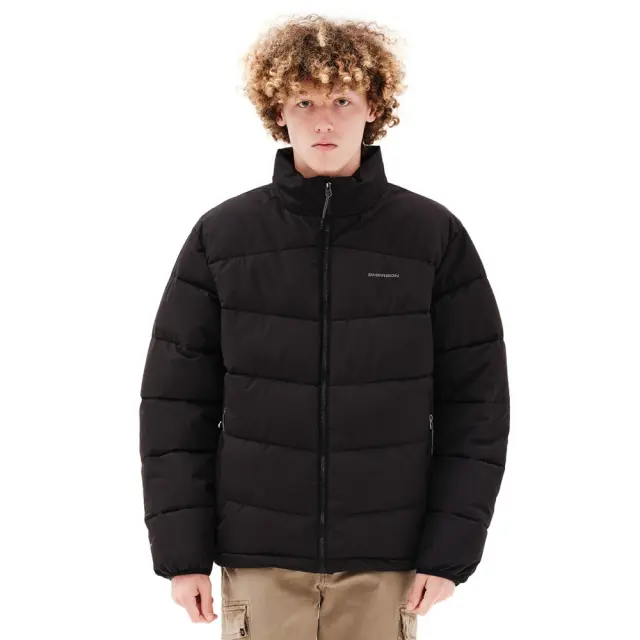 Emerson Roll In Hood Puffer Jacket (232.EM10.71-Black) - Μαύρο - XXL