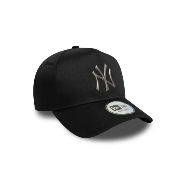 New Era Adult Metallic Eframe NBA Chicago Bulls Cap Μαύρο 60771869 (New Era) - One Size 3