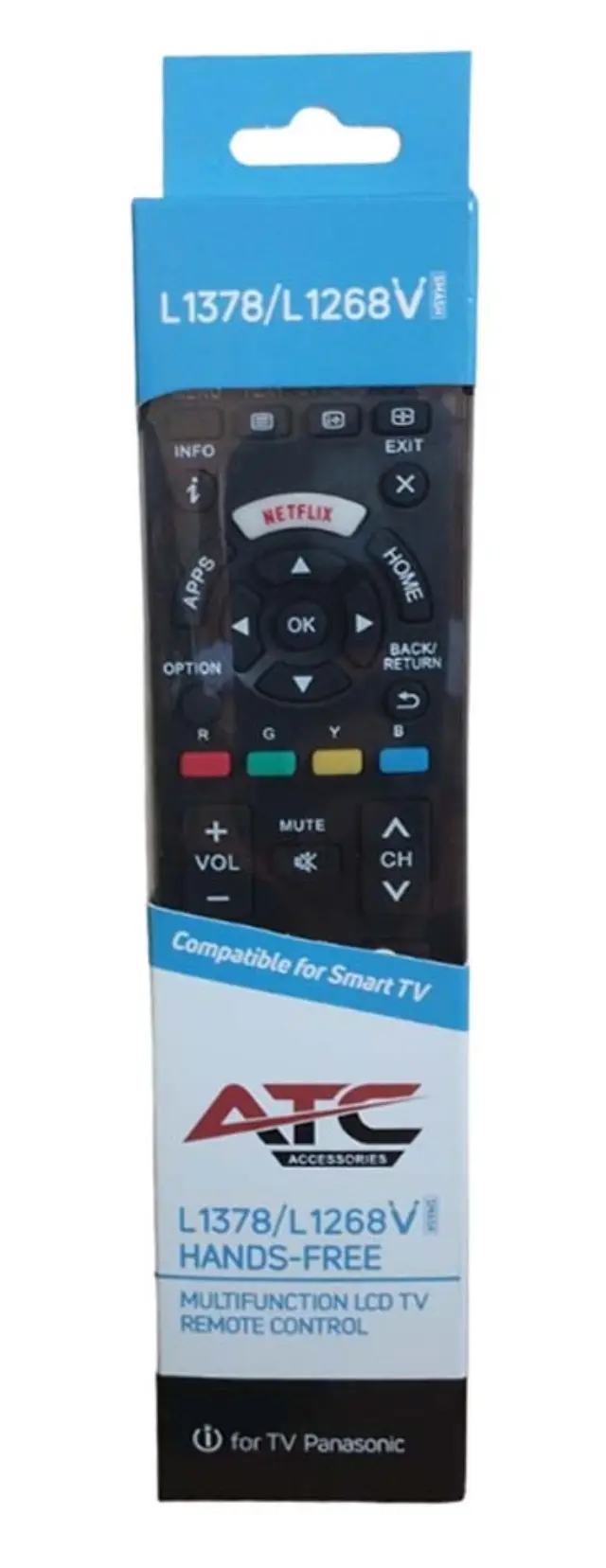 Τηλεχειριστήριο Universal για Panasonic Smart L 1378 03.005.0117 2