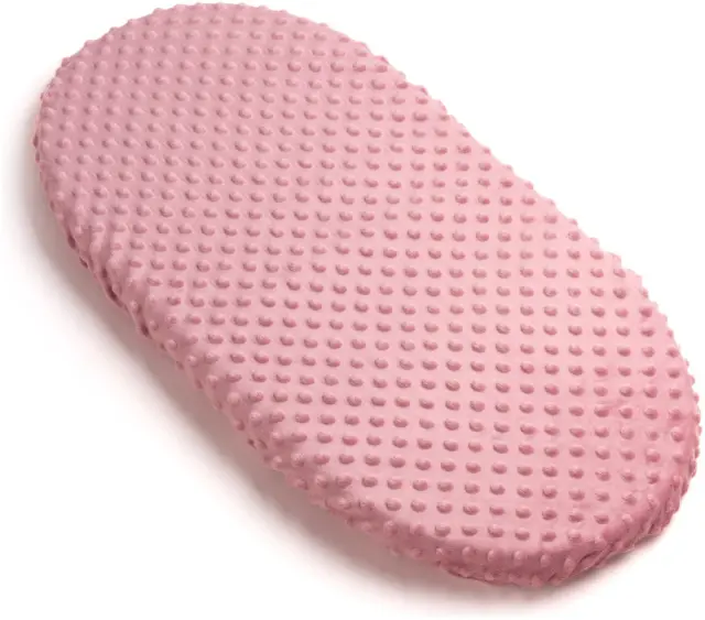 Σεντόνι Βαμβακερό με Λάστιχο 80x40cm Minky Pink 5904506812653