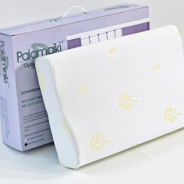 Μαξιλαρι 50X70 White Comfort ORTHOPEDIC MEMORY-ALOE VERA Palamaiki - 50 x 70 3