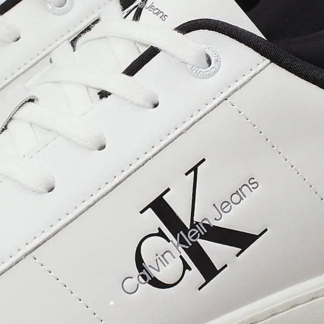 Calvin Klein - Ανδρικά Sneakers Classic Cupsole YM0YM00864-01W Λευκό - 44 3