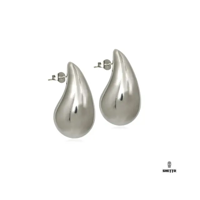 Ghetto Elegant Drops New Style Big Earrings Stainless Steel