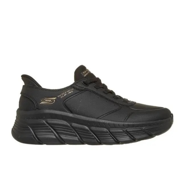 Skechers Slip-Ins Bobs B Flex Hi Workday Γυναικεία Sneakers 117394-BBK ΜΑΥΡΟ - 38