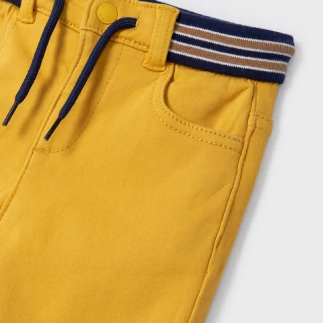 Baby 6 μηνών έως 4 ετών Παντελόνι jogger fit ECOFRIENDS κίτρινο - 12M 2