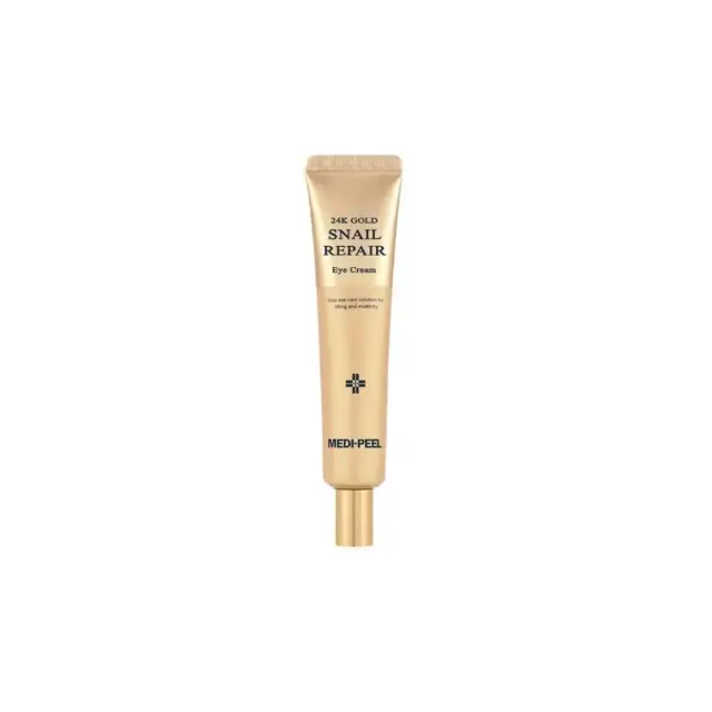 Medi Peel 24K Gold Snail Repair Eye Cream Αντιγηραντική Κρέμα Ματιών με Χρυσό 24Κ και Έκκριμα Σαλιγκαριού, 40ml