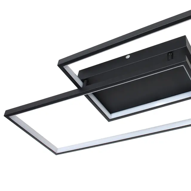 Φωτιστικό οροφής LED 34W 80x34x8 εκ. μαύρο με controller - GLOBOBOX 2