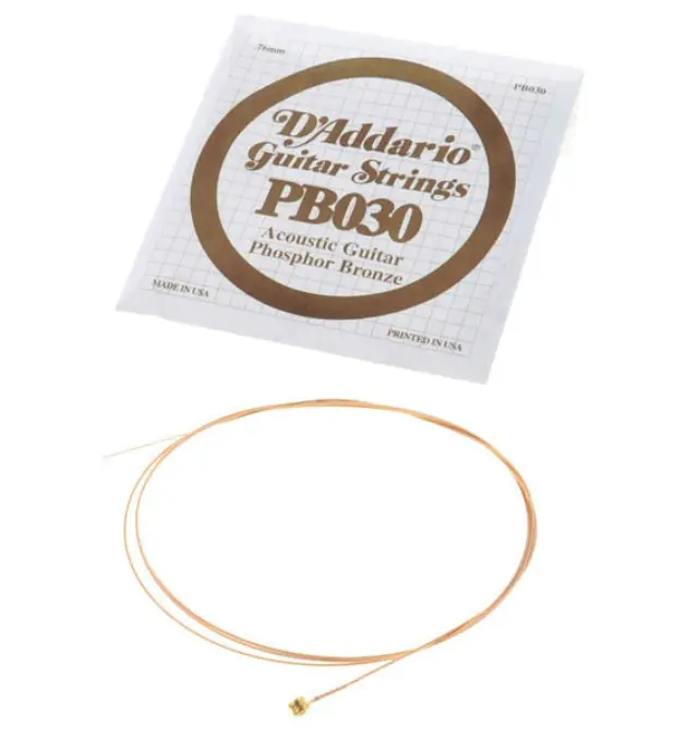 D'Addario PB030 Χορδή Ακουστικής Κιθάρας P. Bronze