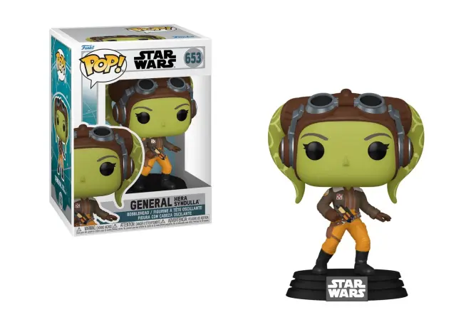 Funko Pop! Disney: Star Wars Ahsoka - General Hera Syndulla #653 Bobble Head Vinyl Figure