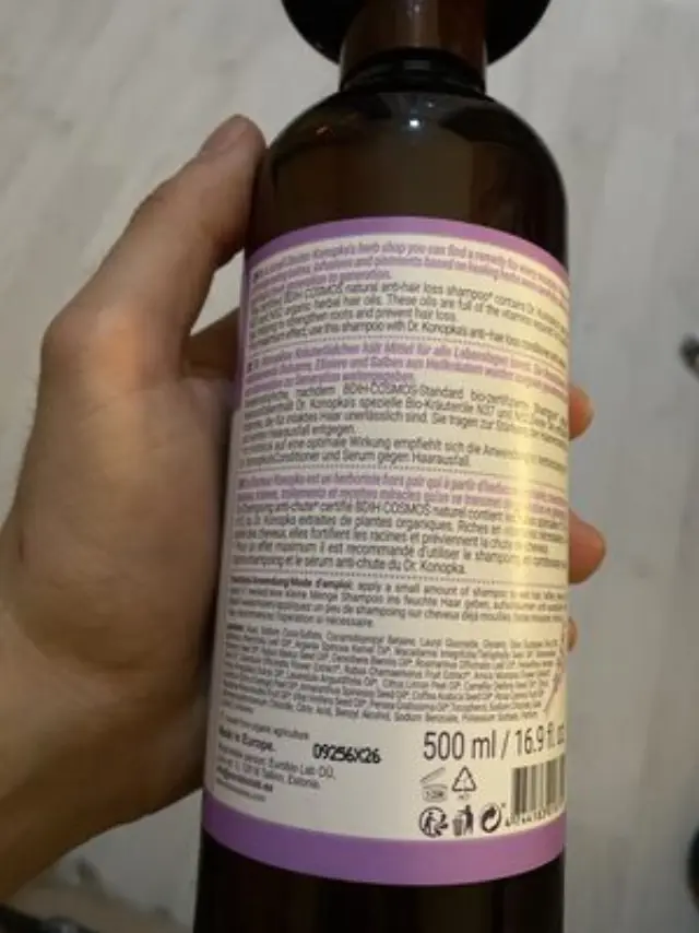 Dr.Konopka s Σαμπουάν Κατά Της Τριχόπτωσης Όλοι Οι Τύποι Μαλλιών 500ml