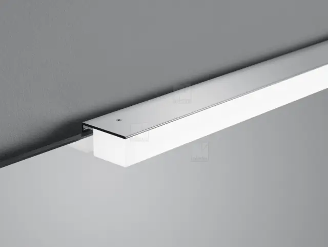 ONTA Επιτοίχιο Φωτιστικό LED Χρωμίου IP44 900mm Χρώμιο 2