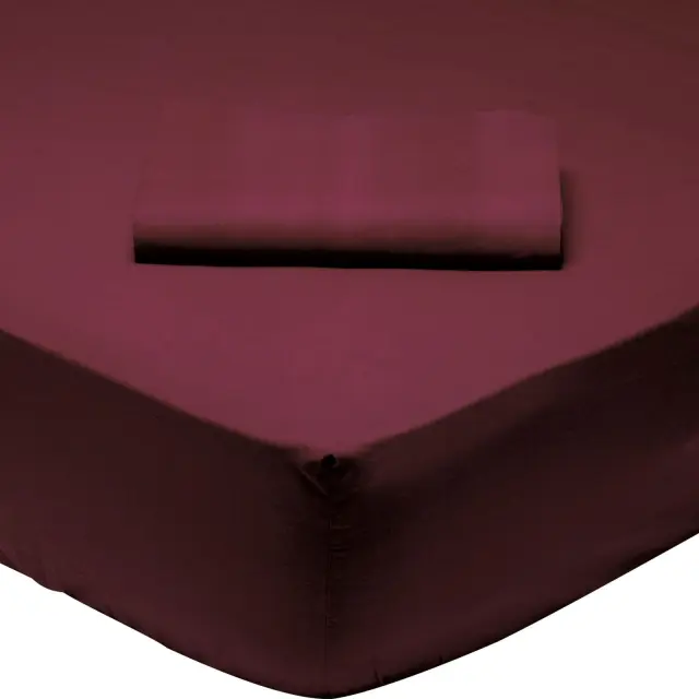 Σεντόνι Τεμάχιο Ημίδιπλο 170x260 Μπορντό Das Home 1014 3