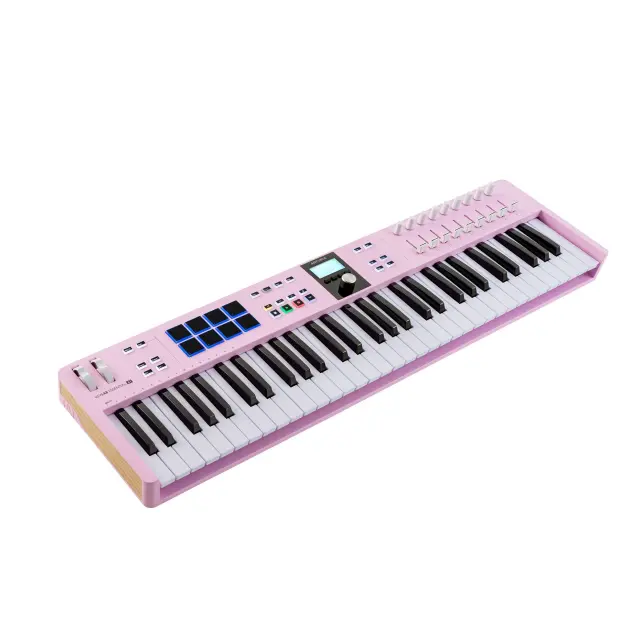 Arturia KeyLab Essential 61 MK3 Midi Keyboard Rose Quartz Ltd Έκδοση 2