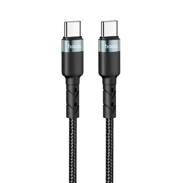 Καλώδιο Hoco. SU99 Max USB-C σε USB-C Fast Charging 60W Braided Μαύρο 1m